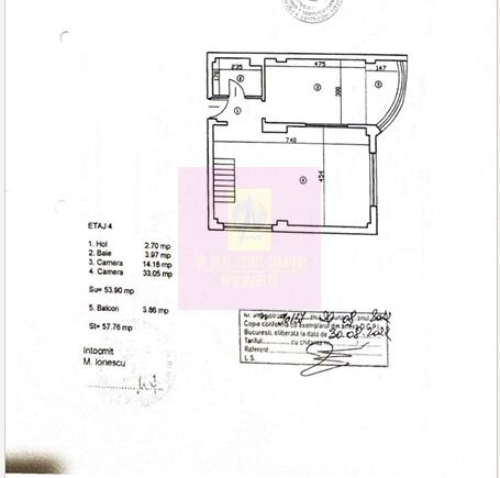 Duplex 4 camere Dristor bloc nou 2005